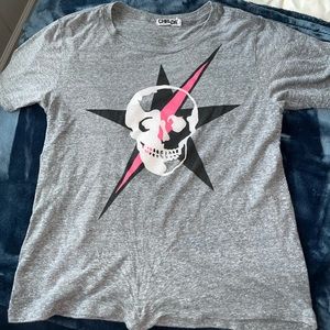 CHRLDR Lighting Star Skull — Wide T-Shirt